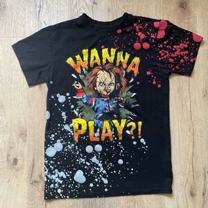 Chucky Wanna Play Horror t Shirt